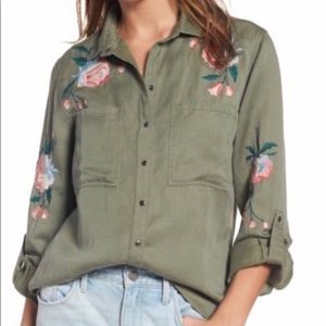 Rails Channing Floral Sage Green